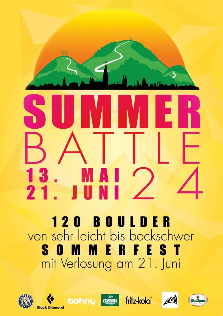 Summerbattle mit 120 Boulder und Verlosung